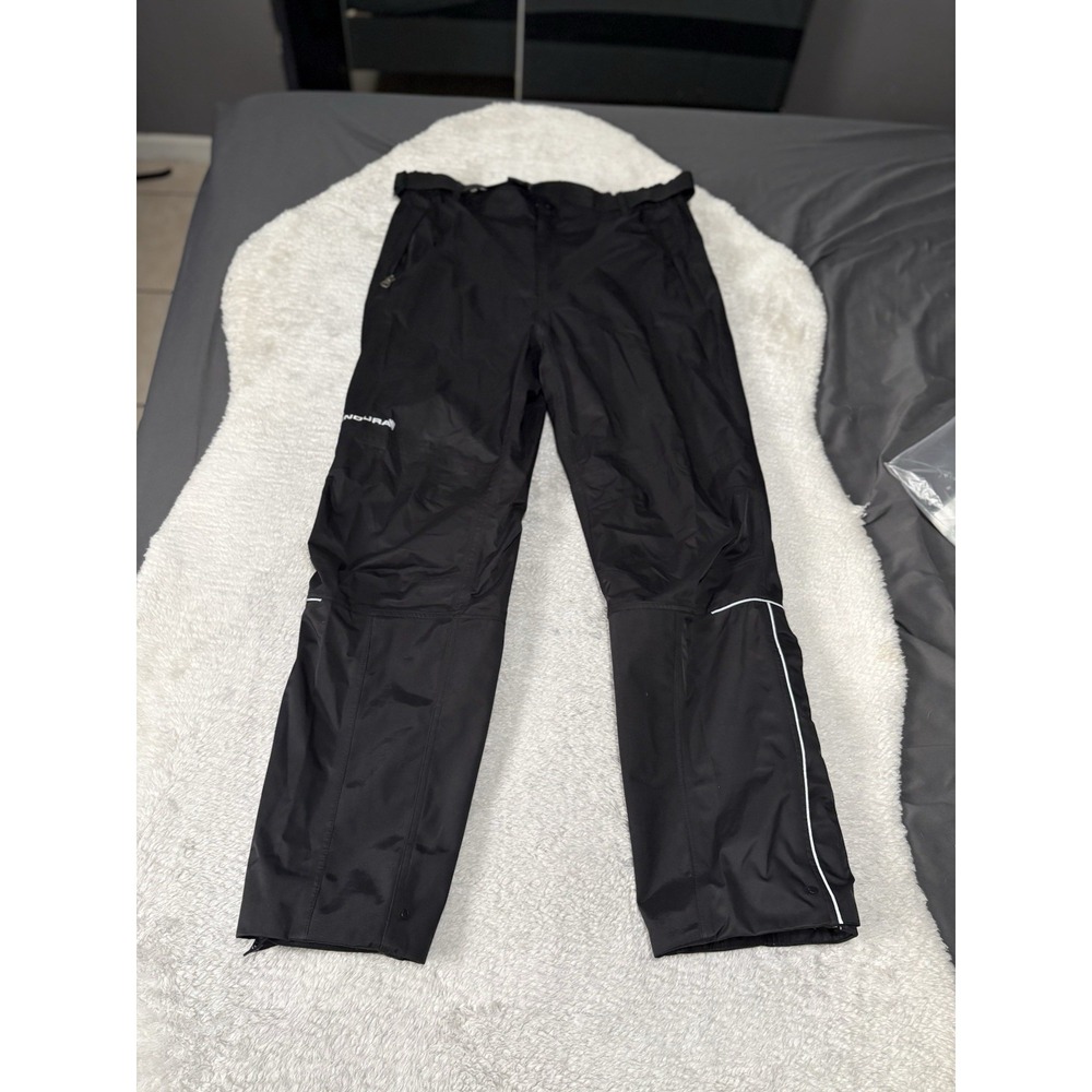 Endura‎ Gridlock Overtrouser Rain Mens Large Black Cycling MTB  Nylon